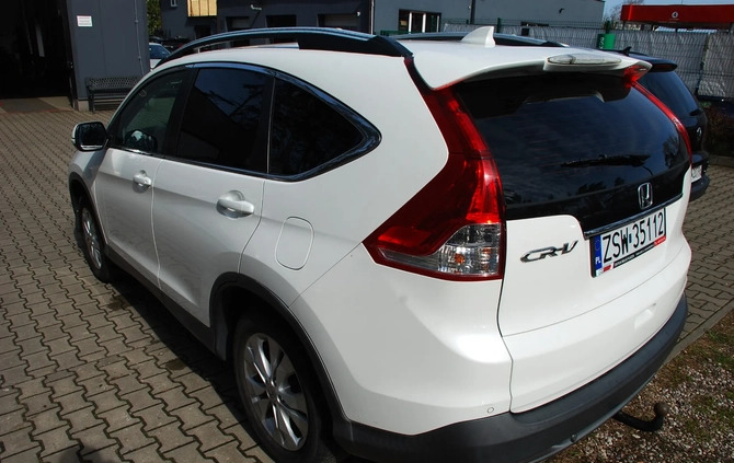 Honda CR-V cena 49100 przebieg: 206000, rok produkcji 2014 z Borne Sulinowo małe 466